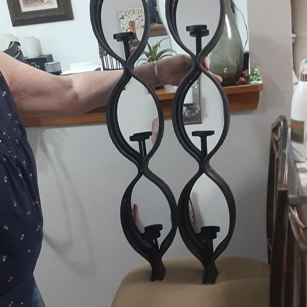 Wayfair candle holders black